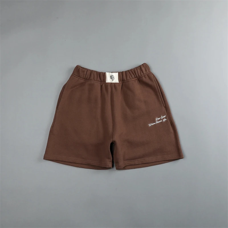 Summer Cotton Loose Fit Men's Shorts Fashion Street Clothing Outdoor Casual Capris Gym Exercise Running Pants