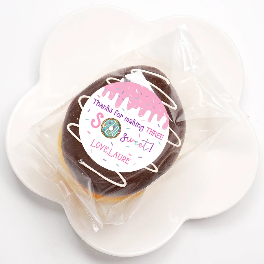 Adesivi Personalizzati Con Logo Per Torte, Panetteria, Dessert, Negozio, Nome Del Negozio Personalizzato, Adesivi Con Slogan, Decorazione Per Torte Da Forno Per Feste - Foto 7