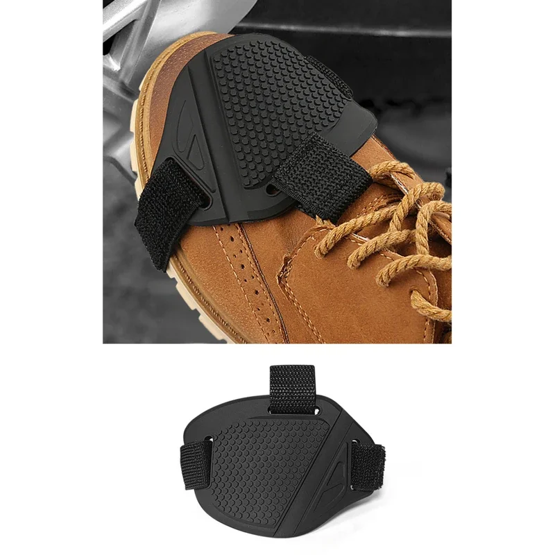 Rubber Motorcycle Shoes Protection Gear Shift Pad Anti-skid Gear Shifter Lightweight Boot Cover Shifter Guards Protector Useful motorcycle shift pad motorcycle shoe cover motorcycle protective gear motorcycle shoe protector motorcycle shift pedal cover motorcycle lever protector