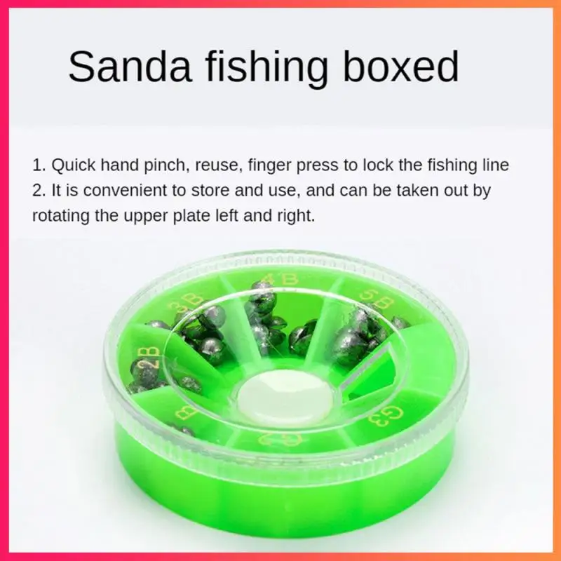 New Micro Split Shot Lead Combo Removable Fly Fishing Lead Sinkers Weights  Fishing Tackle Ice Fishing (74Pcs/7 Size/1 Box)