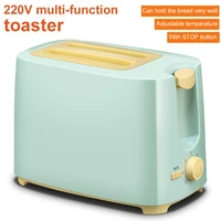 2023 NEW Stainless Steel Electric Toaster Household 2 Slice Auto Bread Baking Machine Toast Sandwich Grill Oven Breakfast Maker 1