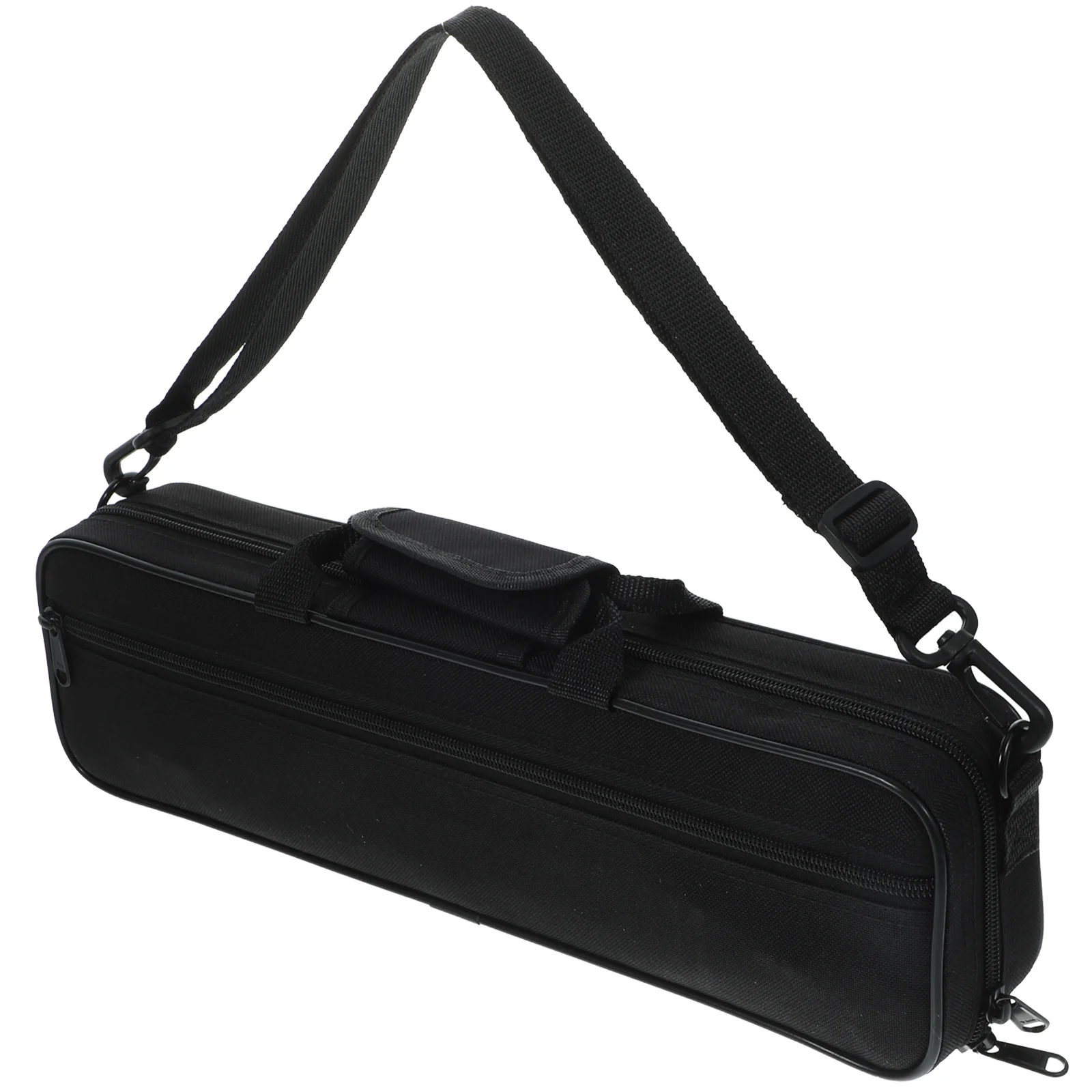 

Black Tote Bag Flute Musical Instrument Container Holder Carrying Storage Case Black Protective