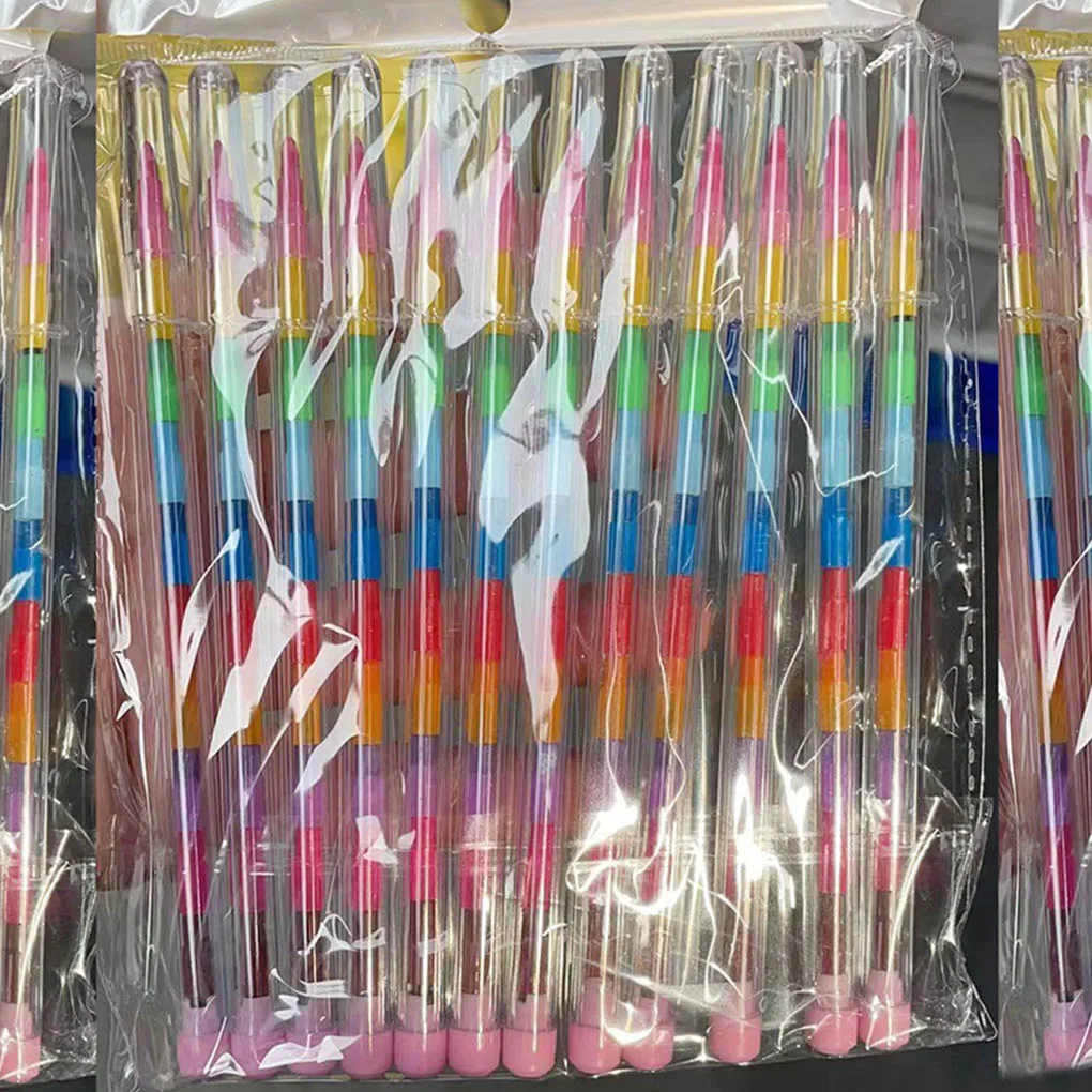 그래피티 펜 생일 서명 막대, 들러붙지 않는 그림 용품, 학생 학교 어린이 용품, 11 가지 색상, 10 개