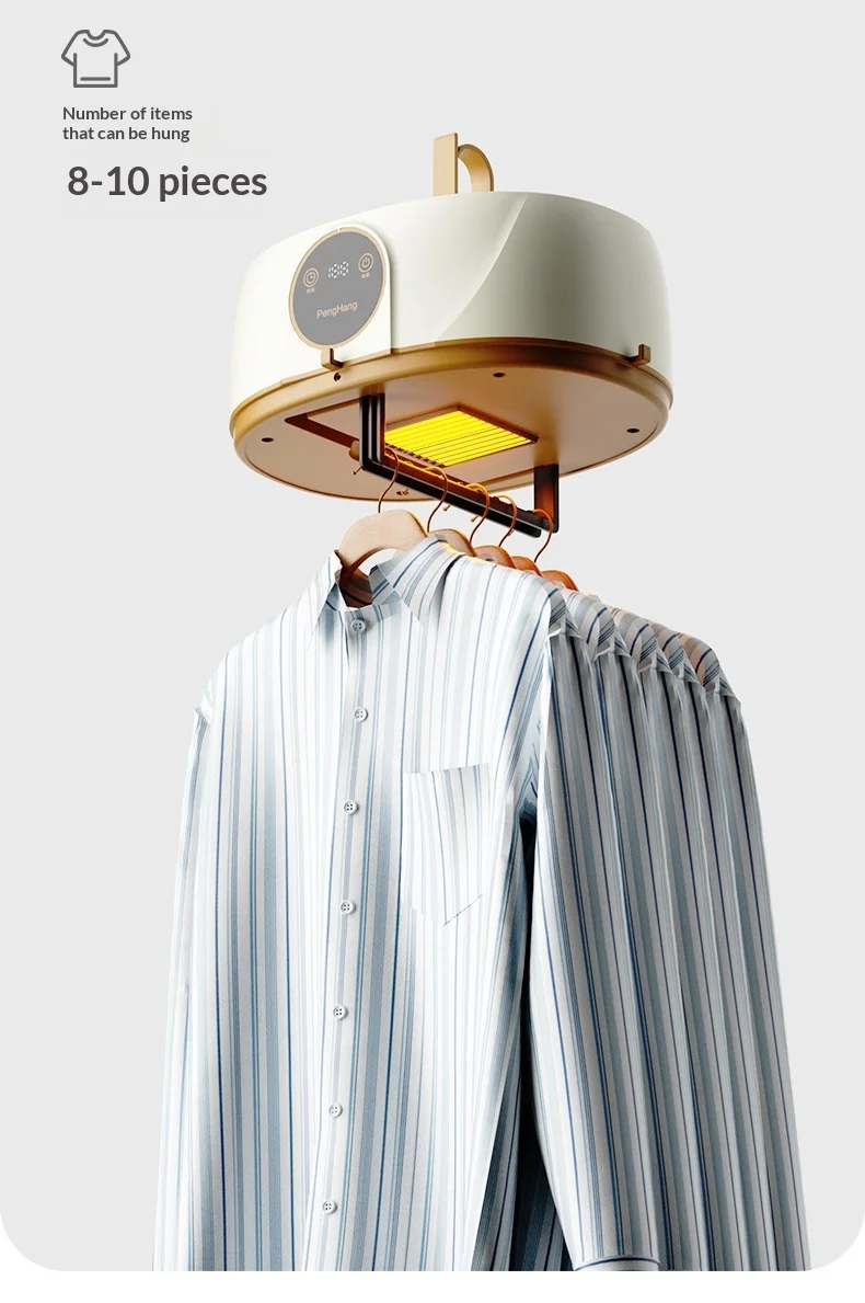 Electric Dryer Clothes Drying Rack Garment Dryer UV Sterilization with Dryer Bag Compact Travel Style Clothes Drying Rack Heater