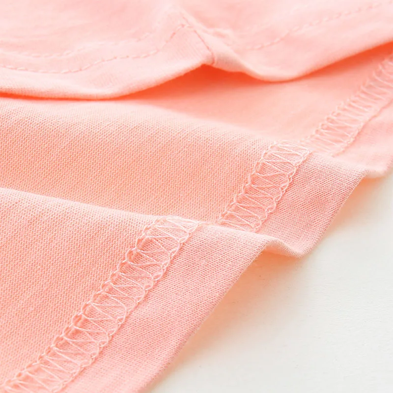 Children's Clothing 2025 Summer Tops New Fashion Kids Clothes Toddler Girls Tees Cartoon Animals T Shirts Cotton