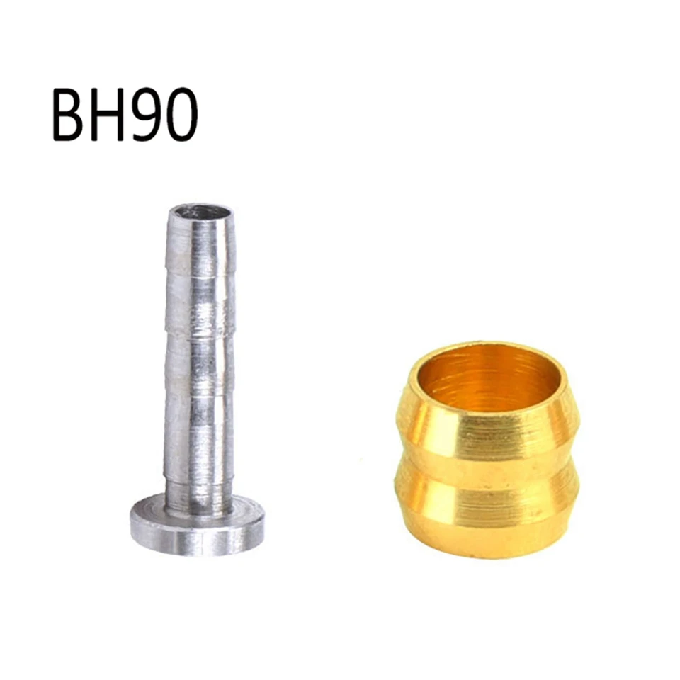 Kit Riparazione Freni Idraulici Bici – 20 Olive E Perni BH90 Per Shimano MTB E E-Bike, Acciaio E Rame