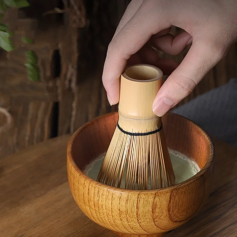 Japanese Ceremony Bamboo Matcha Practical Powder Whisk Coffee Green Tea Brush Chasen Tool Grinder Brushes Tea Tools