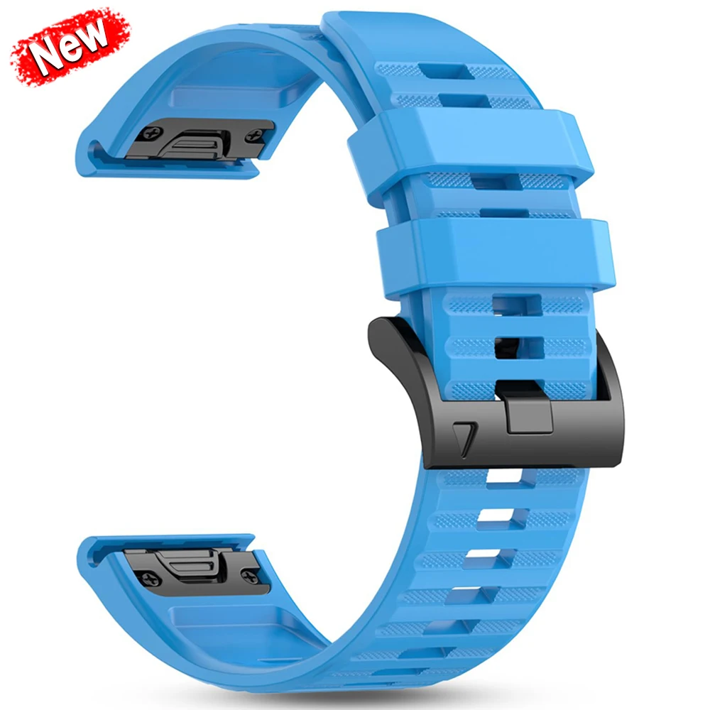 Premium Leather and Silicone QuickFit Sports Band - 22mm/26mm Strap