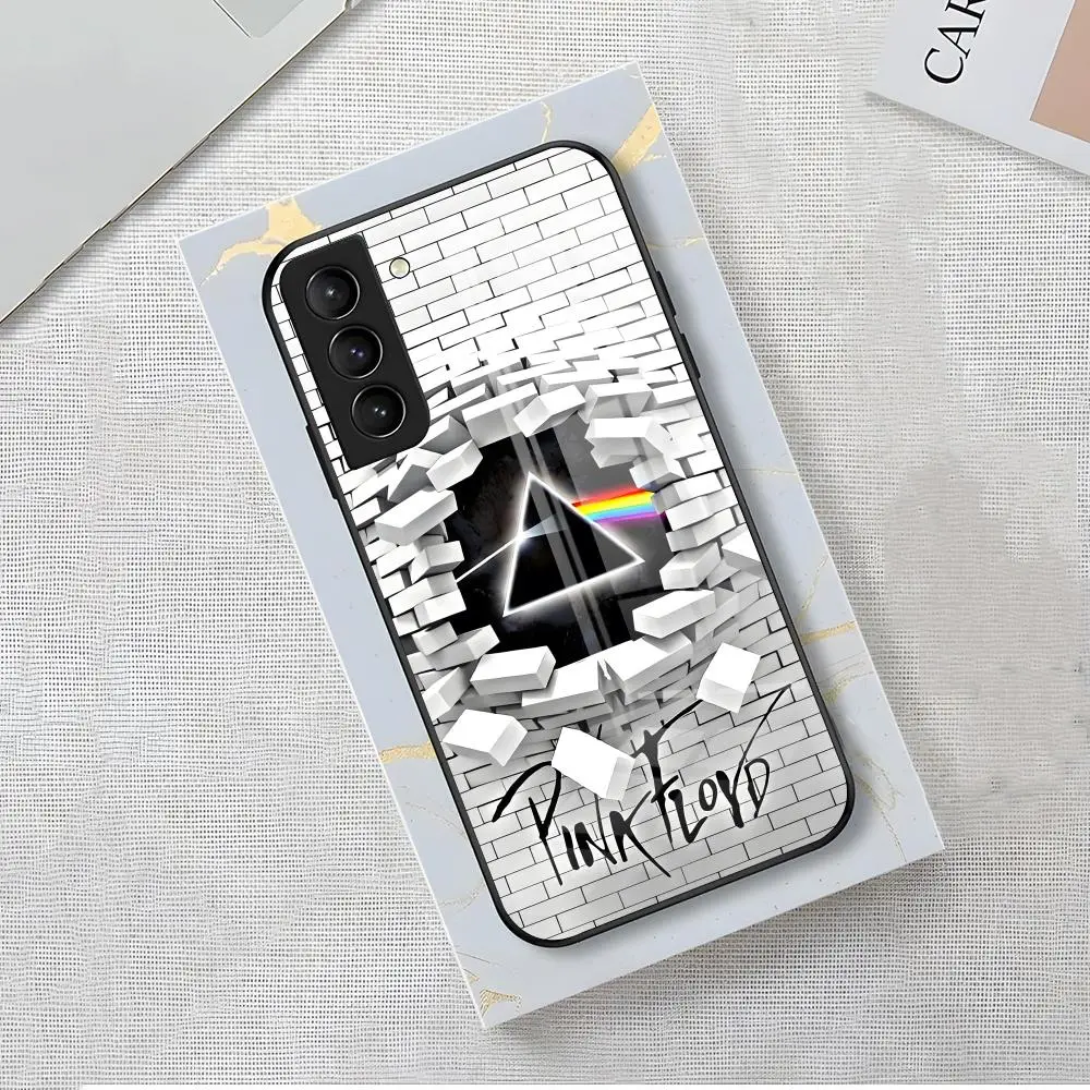 Pink Floyd Themed Glass Phone Case - Rock Band Edition