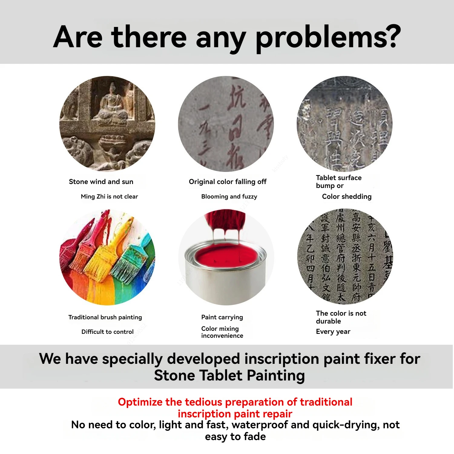 Stone monument touch-up paint pen Marker Pen Waterproof Permanent Paint Marker Pen for Rock, Mug, Ceramic, DIY Painting Supplies