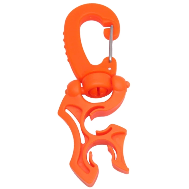 SXRQ Set di 4 supporti a clip per tubo d'aria, per immersioni subacquee e snorkeling