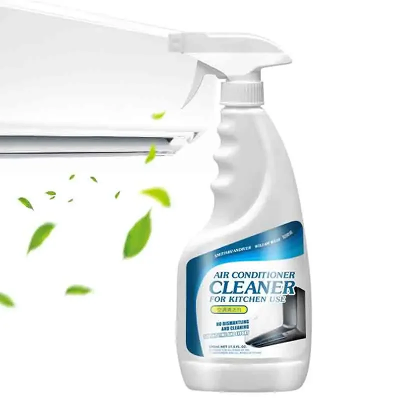 AC Coil Cleaner Spray Multi-Cleaner Foam Spray 500 ml Foam Coil Cleaner Foamin Heavy-Duty Detergent Essential For Cleaning