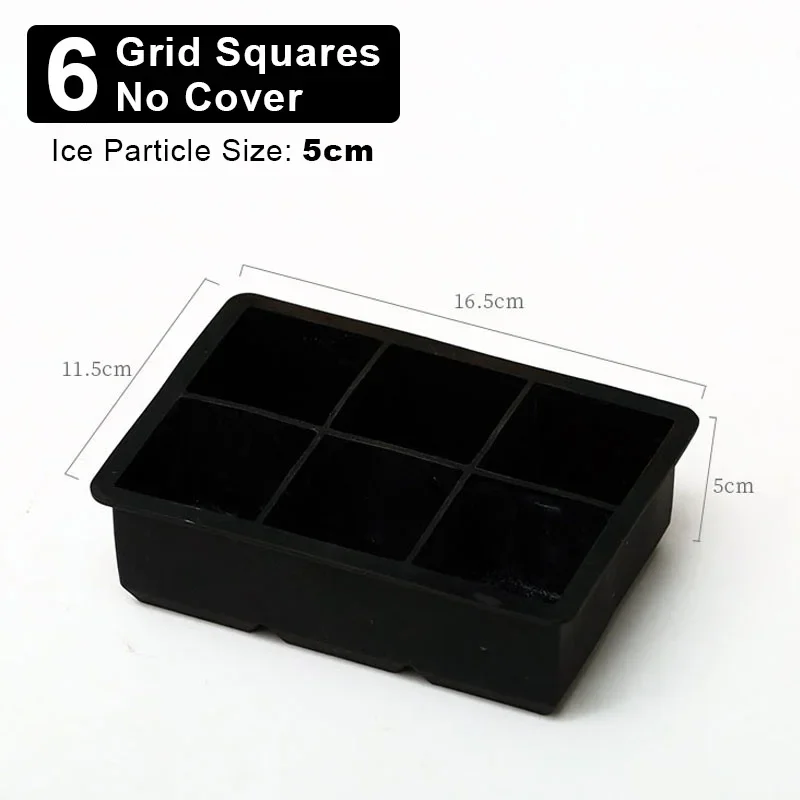 Silicone Spherical Ice Cube Molds - Reusable Ice Cube Maker