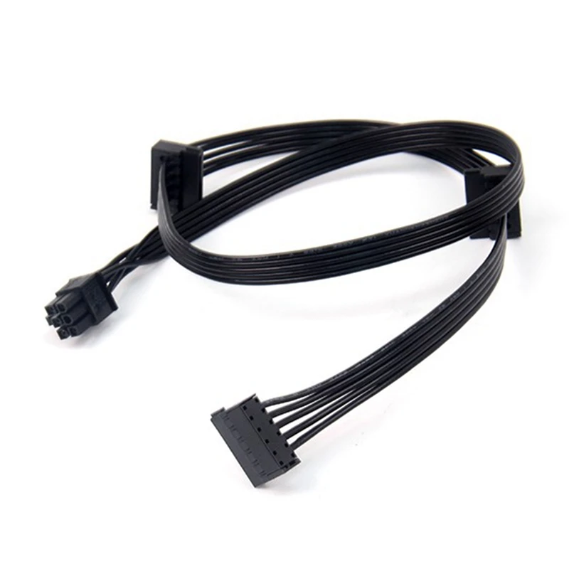 

Кабель питания GPU PCI Express 6Pin папа 1 на 3 SATA SSD для CORSAIR CX850M CX750M CX600M CX500M CX430M модульный
