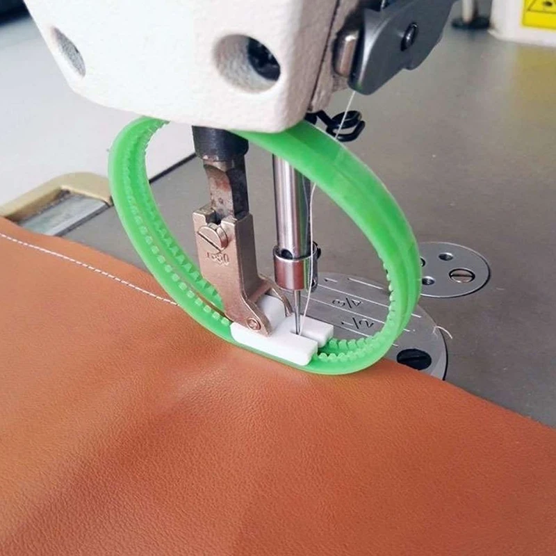 Roller Presser Foot T350 Double Sided Flat Car Plastic Ring Left-Right Unilateral Leather 4