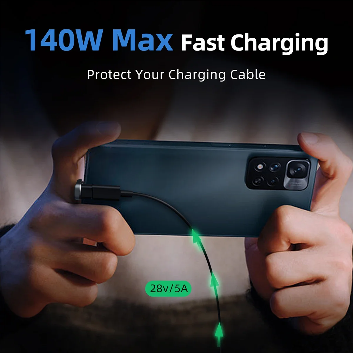 180도 각도 USB C 어댑터 USB-C 20Gbps PD 140W 충전 태블릿 USB C U자형 변환기(스팀 데크 액세서리용)