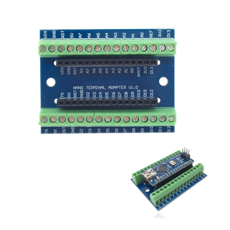 

3pcs V1.0 Controller Terminal Adapter Expansion Board Shield Simple Extension Plate for ManoATMEGA328P