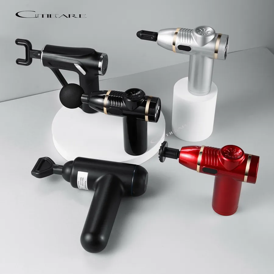 32 speed levels Electric massage Gun Slimming Body Neck back foot leg shoulder Massager Muscle Fascia Gun percussion massagers