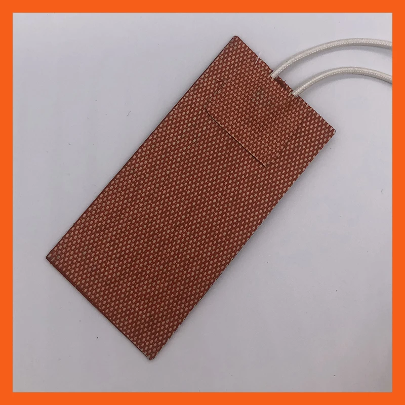 

Silicone Heater Pad Engine Oil Tank Universal Fuel Tank Water Tank Rubber Heating Mat 50X150mm,100W 220V