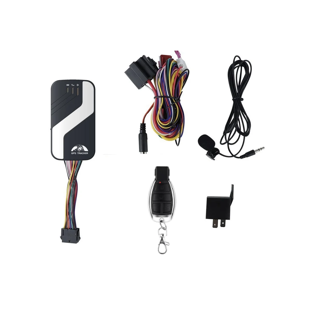 Rastreador GPS para coche 4G LTE, dispositivo de seguimiento de vehículos, Monitor de voz, corte de combustible, alarma GPS para coche ACC, alarma de apertura de puerta (GPS403B)