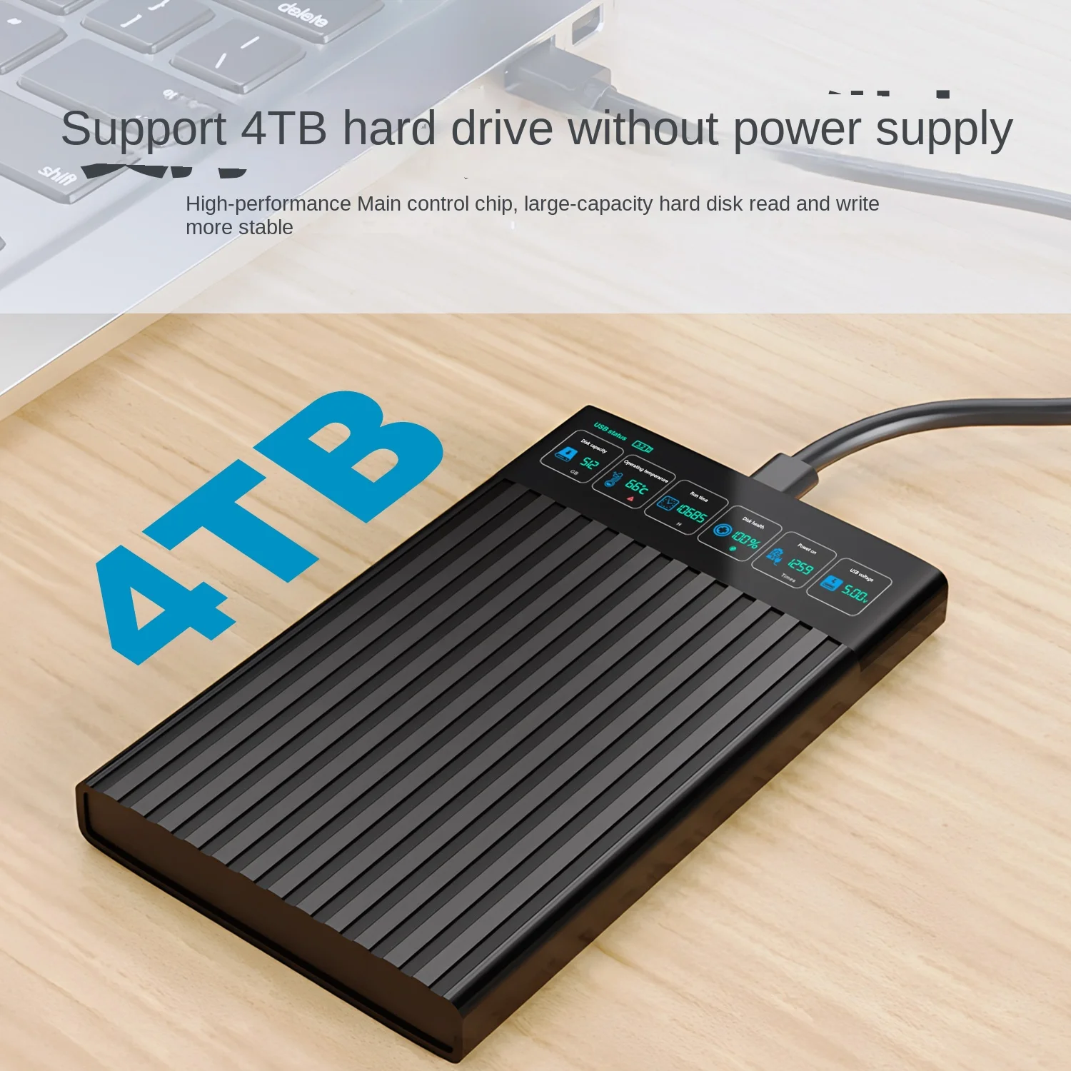 HDD Case SATA USB3.1 6Gbps Hard Disk Enclosure