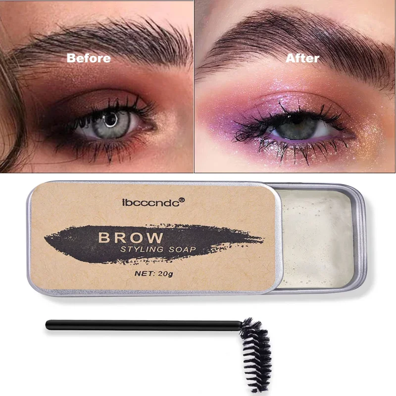 IbcccndcEyebrowIroningKitNaturalEyebrowSoapWaterproofandNon