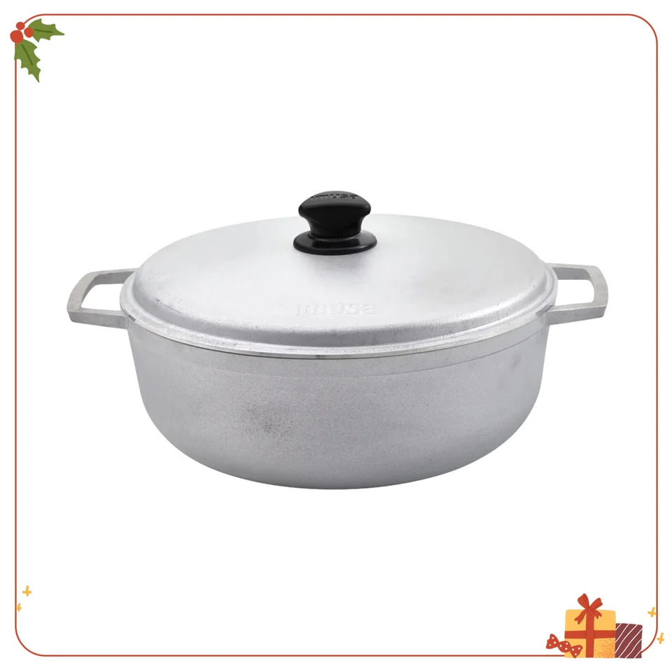 7.5 Quart Cast Aluminum Cooking Pot for Stews