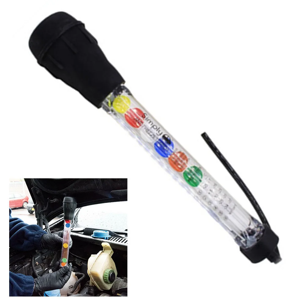 Car Radiator Coolant Tester Antifreeze Coolant Tester Tool High Accuracy Dial Durable Cooling System