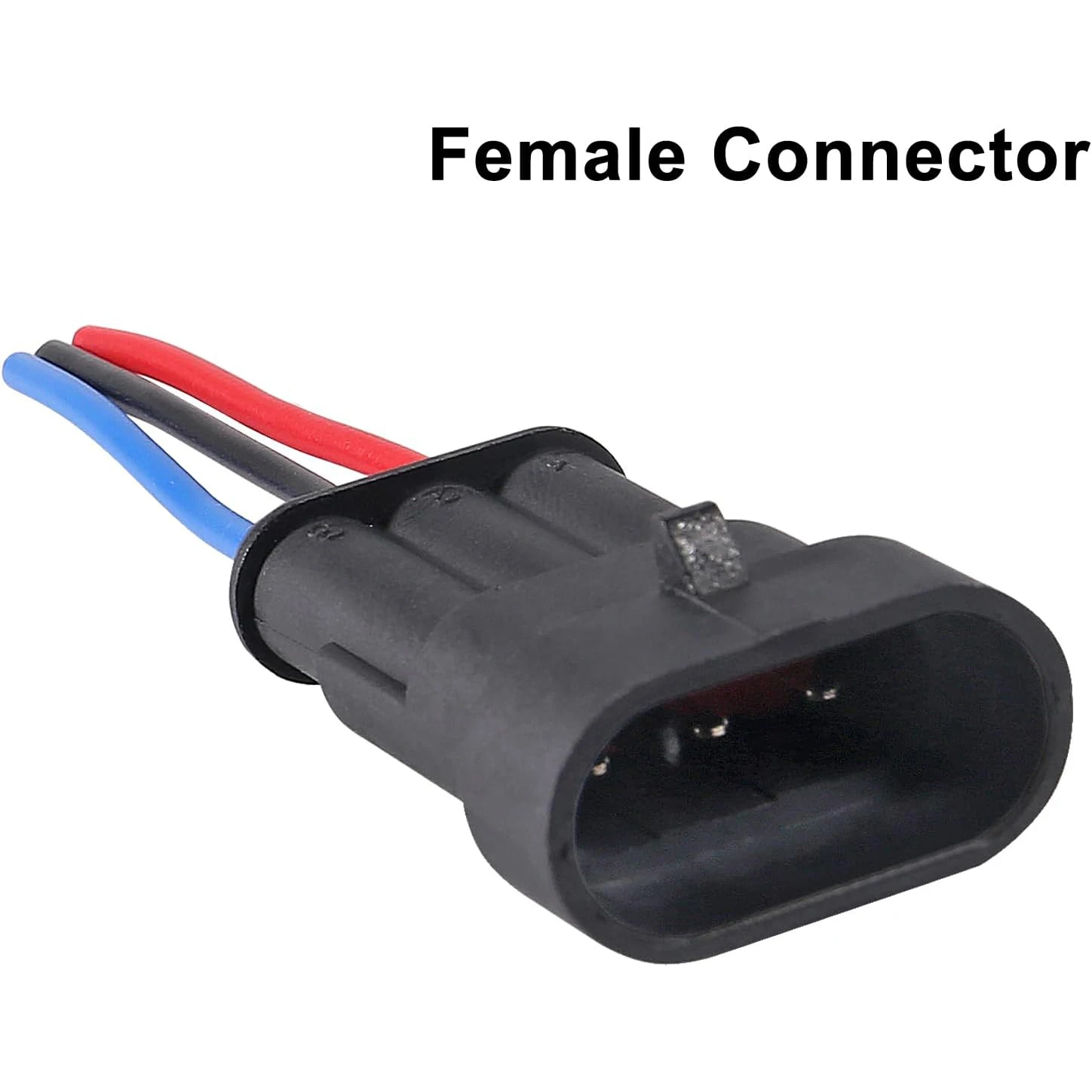 Waterproof 3 Pin Electrical Connector Kit 8 Pair