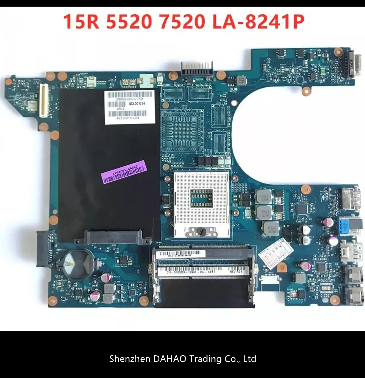 

QCL00 LA-8241P материнская плата для ноутбука Dell Inspiron 15R 5520 7520 материнская плата для ноутбука DDR3 100% протестированная оригинальная материнская плата