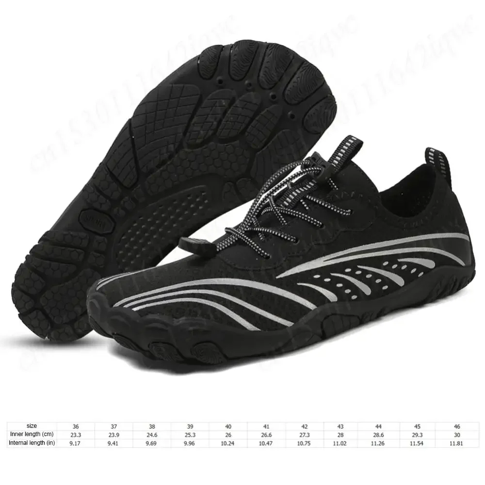 Non Slip Casual Wading Lightweight Aqua Shoes for Women Men Water Sneaker Barefoot Beach Shoes Unisex Casual Swimming