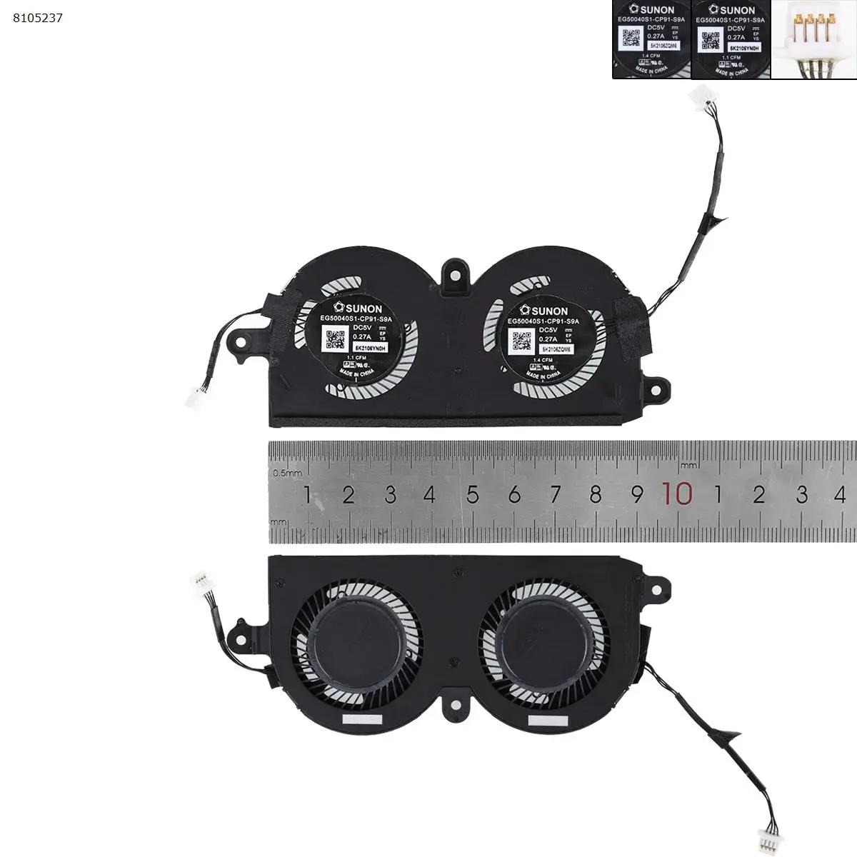 Ventola Di Raffreddamento Per Laptop Per Dell Xps 13 9370 9380