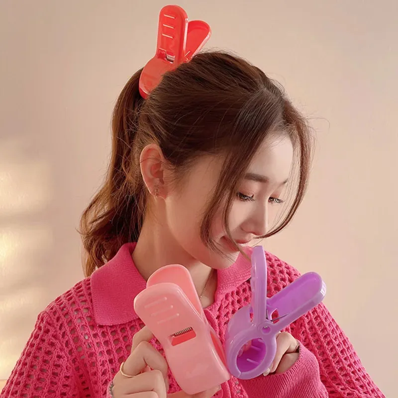 

1Pc Cute Cosplay Shark Hair Clip Adult Kid Red Ponytail Hairpin Fashion Korean Hair Claw Headwear Accessories Gift Wholesale