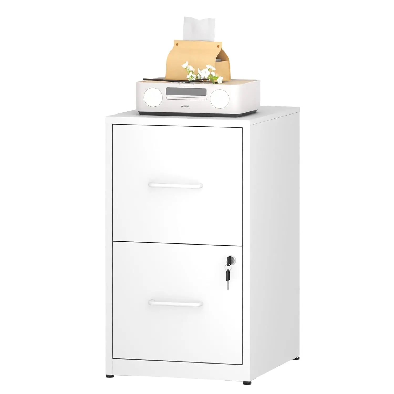 2-Drawer Locking File Cabinet 7