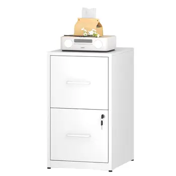 2-Drawer Locking File Cabinet 7