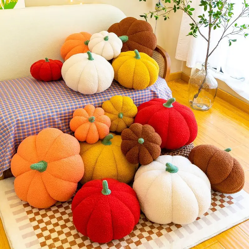 New Pillow Ins Wind Pumpkin Pillow Girl   Living Room Sofa Super Soft Cushion Big 6