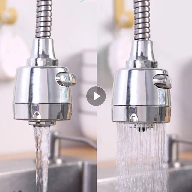 Tubo de extensión de grifo con ajuste de 360 grados, filtro de boquilla de  ahorro de agua para cocina, ahorro de agua para grifo de fregadero y baño -  AliExpress