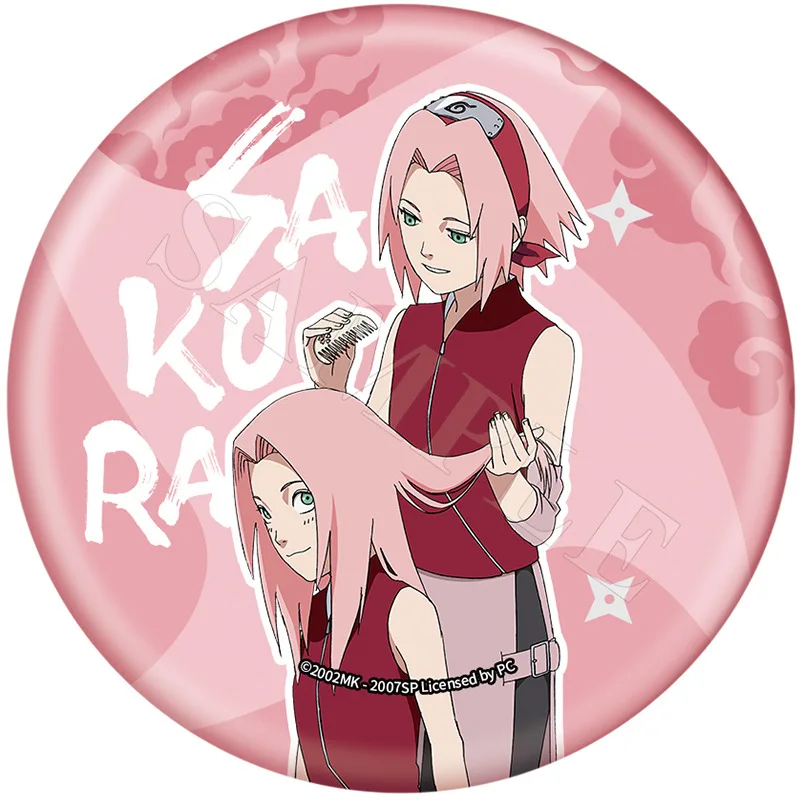 NARUTO Team 7 Ninja Cosplay Official Badge - Growth Series Edition