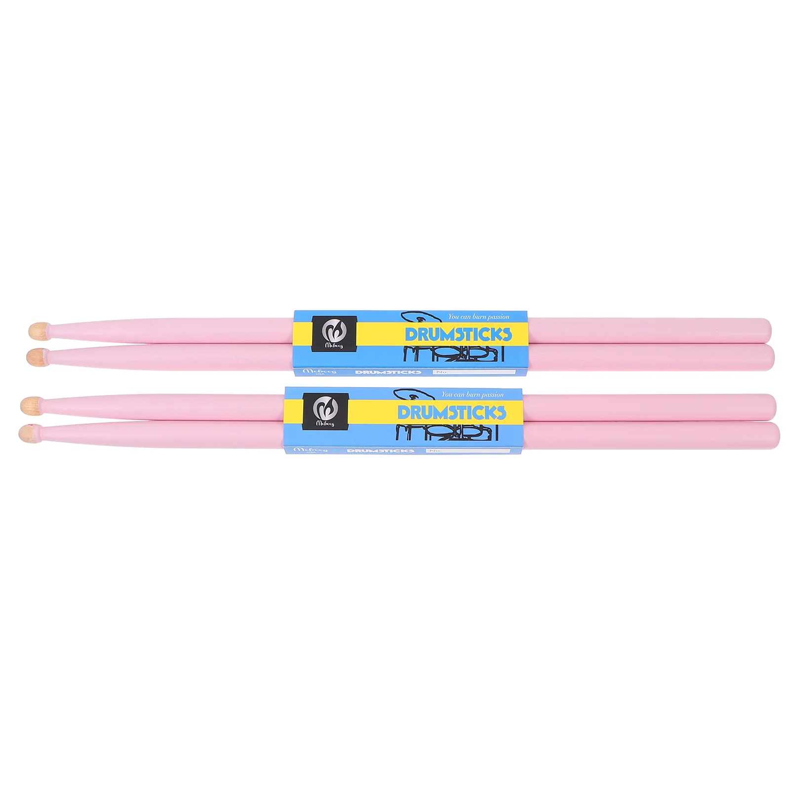 

Maple Sticks Simple Drumsticks Percussion Instruments Stick Wooden Drumsticks Cute Instruments For Adult Students To Use