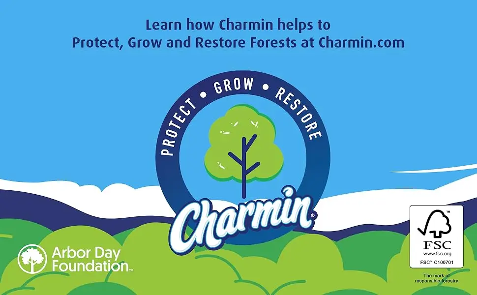 Learn how Charmin helps to Protect, Grow and Restore Forests at Charmin.com