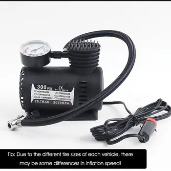 12V Portable Quick Tire Inflation - 300psi