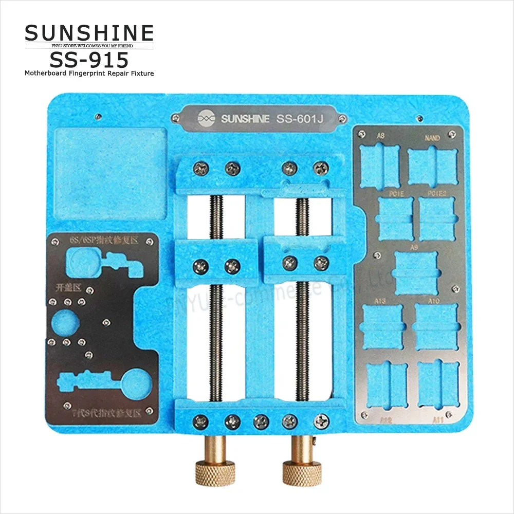 

SUNSHINE SS-601J 2020, Модернизированная арматура для ремонта печатной платы iPhone, сканер отпечатков пальцев, кронштейн для ремонта материнской платы, сварочный ремонт