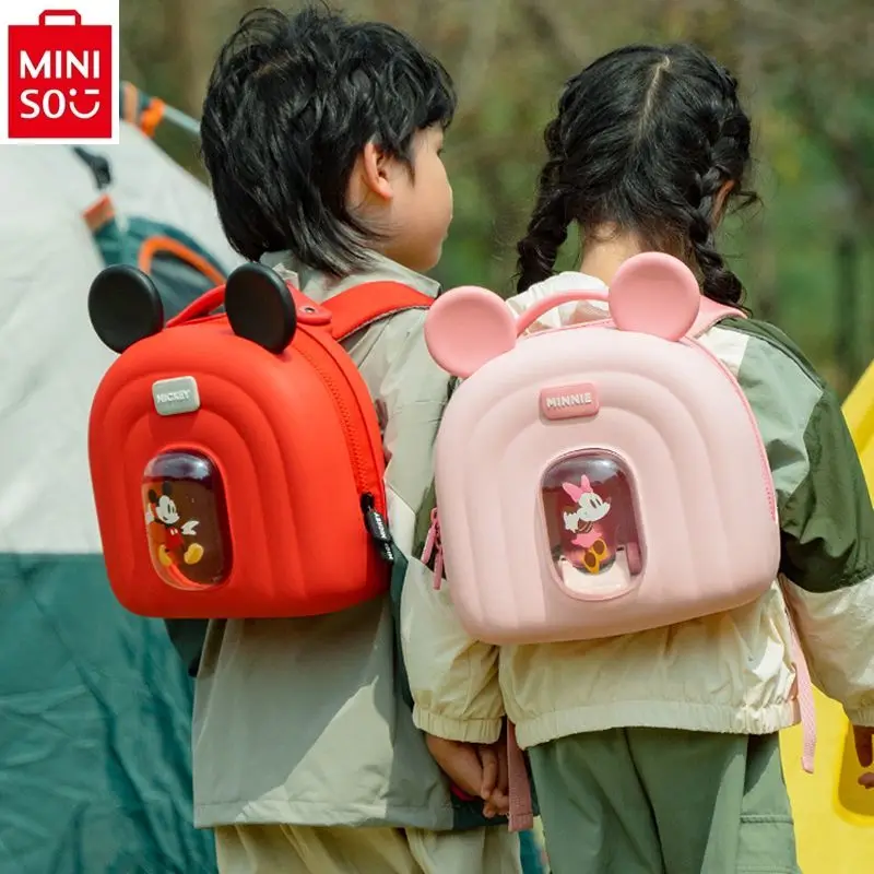 miniso-dish-kindergarten-school-bag-cartoon-mickey-boys-and-girls-mini-girls-zaino-per-bambini-in-uscita-di-grande-capacita