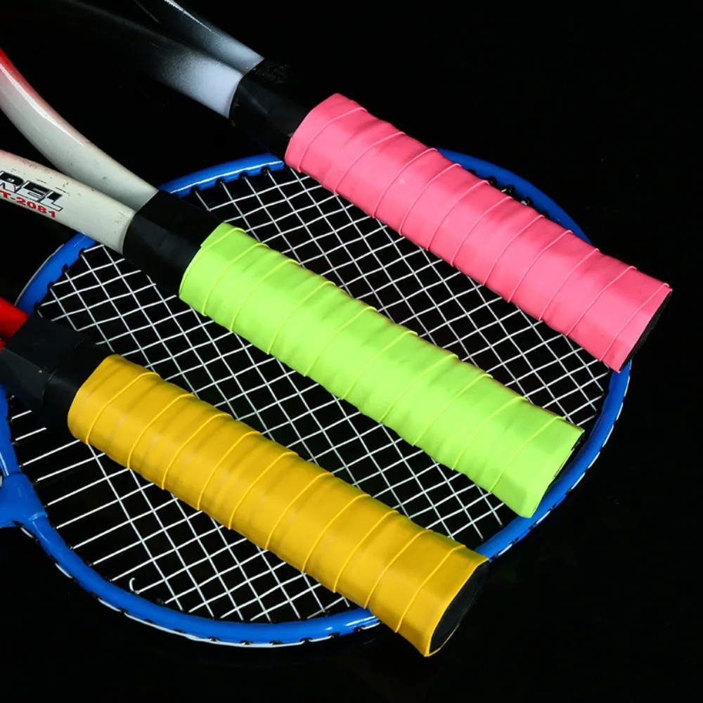 Racket Grips Racket Tape Badminton Overgrip Sweatband Grip Tape Shock Absorption Tennis Racket Over Grip Grip Tape Sweatband Fishing Rods