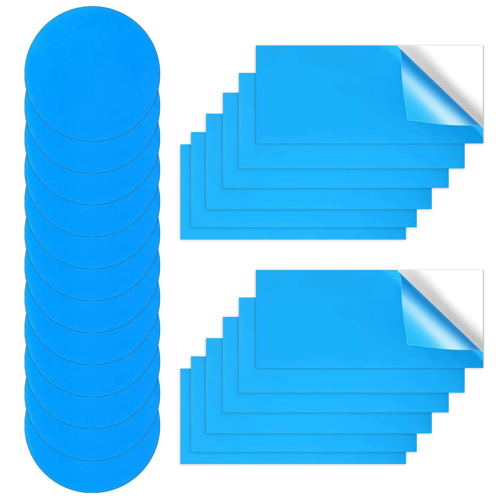 

Pool Patch Inflatable Pool Toy Repair Adhesive Patch Waterproof Patches Float Air Bed Dinghy Adhesives Accessories