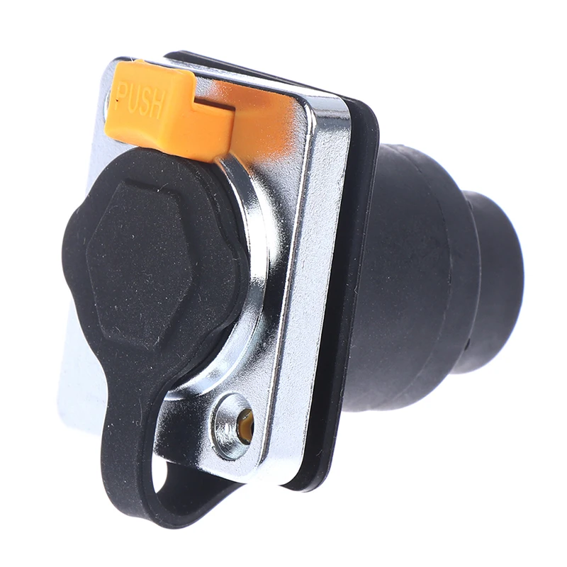 RJ45 Waterproof Connector Female Panel Mount Sockets Ethernet IP65 Straight electrical power socket,electrical sockets