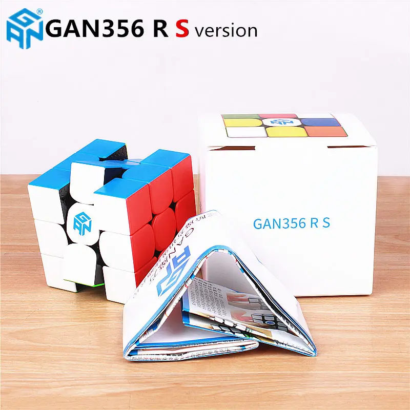 

GAN 356 RS 3x3x3 Magic Speed Cube GAN356 R S Professional Antistress Puzzle Toys Children's Gifts GAN 356RS Fidget Toys