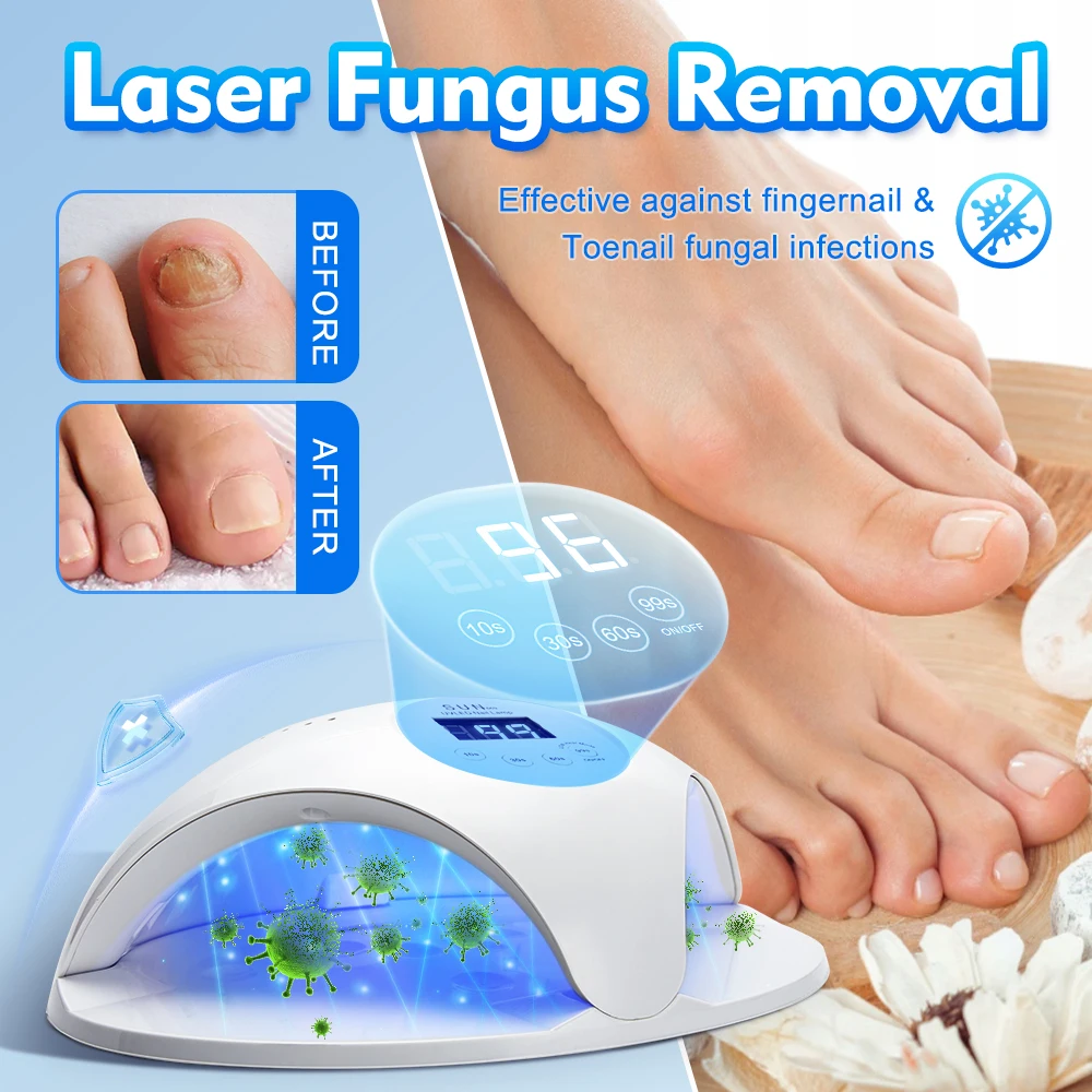 2-In-1 Fungal Nail Laser Device Repair Fast Nails Fungus Onychomycosis Repair Toenail Fingernail Removes Nail Fungus Foot Care nail fungus remover,laser therapy pen