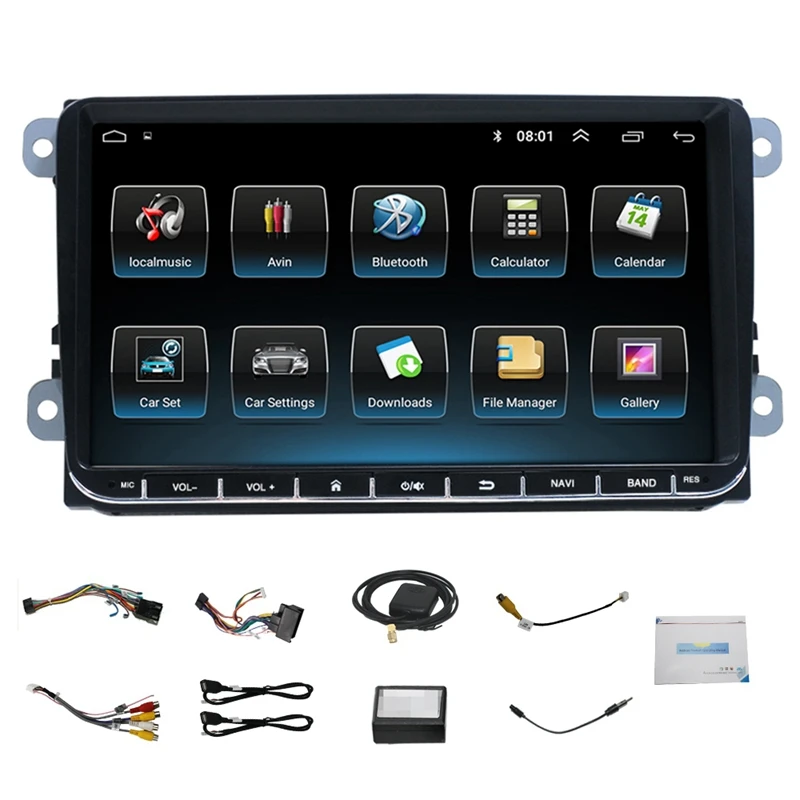 

Автомобильный мультимедийный плеер, 9 дюймов, Android 9,1, GPS-навигация, Wi-Fi, RDS, подходит для SKODA GOLF 5, Golf 6, PASSAT B6, JETTA, TIGUAN