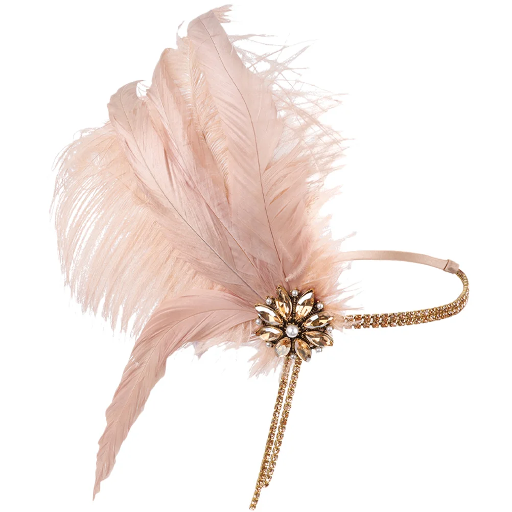 

Prom Headband Fancy Headbands for Women Hair Ribbons 1920s Women's Clothing